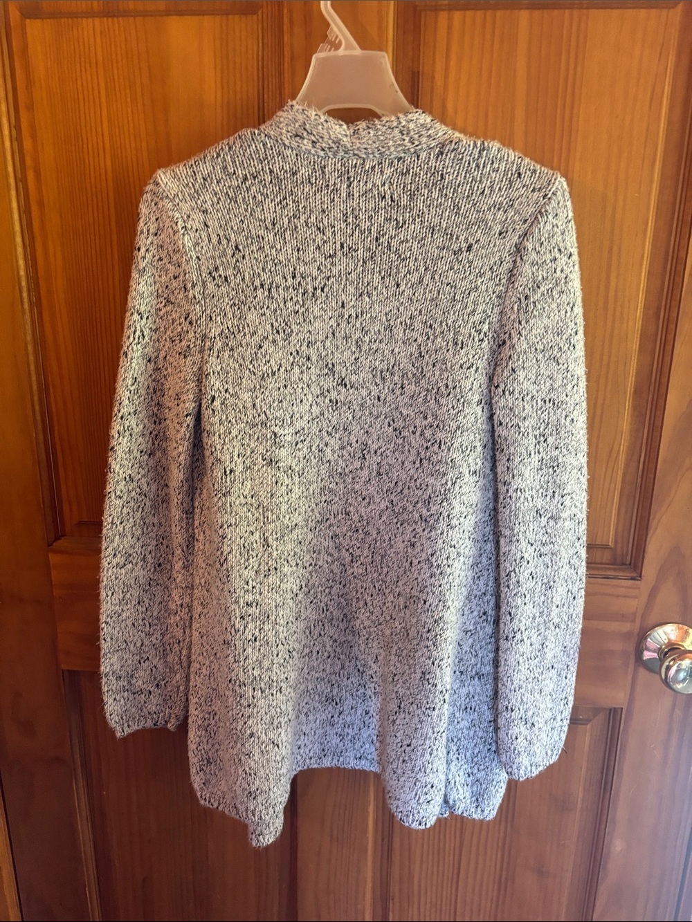 Apt. 9 Blue Label Black and Cream Knit Top - Picture 3 of 3
